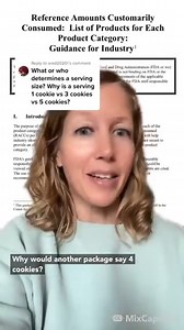 By law, serving sizes must be based on the amount of food people typically consume, rather than how much they should consume. Serving sizes have been updated to reflect the amount people typically eat and drink today. | Food Science Babe
