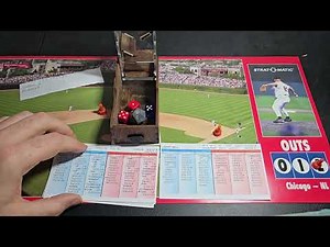 Start 36 1972 Gaylord Perry strat o matic sadv starts only replay @ Milwaukee Brewers.