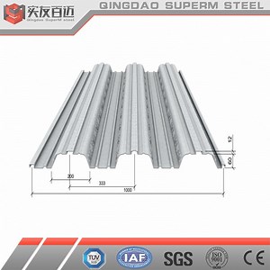 [Hot Item] Galvanized Steel Metal Floor Decking for Mezzanine Concrete Floor