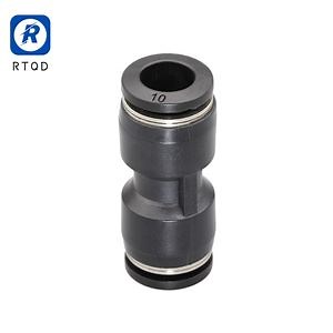 [Hot Item] Straight Pneumatic Parts Push to Connect Tube Connector Air Tube Fitting