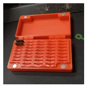 38 Slot SD Card Holder Box #3DThursday #3DPrinting