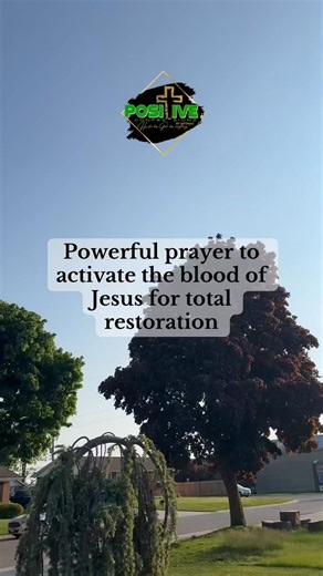 🤍Powerful prayer to activate the blood of Jesus for total restoration🤍#Dailylife #Inspirational #pray #peace #deliverance #love #jesuslovesyou #christiantiktok #scripture #putgodfirst #bibleverse #healing #grace #fyp #foryoupage #worship #forgiveness #motivation #inspiration #praise | Positive Confessionz