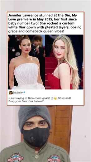 Jennifer Lawrence's Stunning Dior Comeback After Baby No. 2 Has Us Speechless