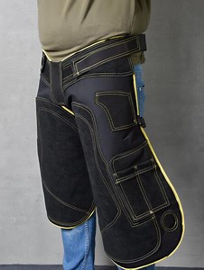 Genuine Leather Farrier Apron, Blacksmith Chaps, Horse Shoeing Gear, Hoof Trimming Safety, Workwear - Etsy