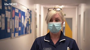 "Everyone is working themselves to the bone" Wrexham Maelor ward sister, Kathryn Ellis, said everyone at the hospital is "exhausted" as the relentless battle against Covid continues to take its toll. http://bit.ly/3iYisap | ITV Wales