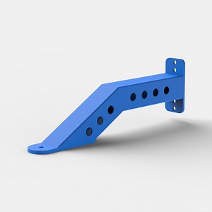 Base Extension 25mm Holes | AlphaFit Built Not Bought