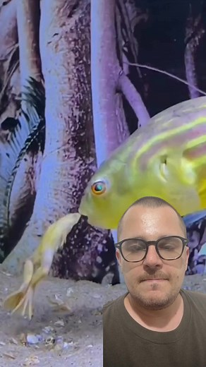 Baiacu e seus dentes. #profatilio #peixe #animais #animal | Prof. Atilio Sersun Calefi