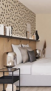 2.4K views | Quel espace nuit préférez-vous ?  ️ Projet de chambre adulte : 129€ ️ Shopping list : Revêtement sols & murs : Nuances Unikalo Peinture : Unikalo Papier peint : Nuances Unikalo Luminaires : LEDVANCE FRANCE ... #decoration #decor #chambre #decochambre #chambreaesthetic #inspiration #transformation #rhinov | Rhinov | Facebook