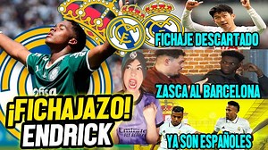 158K views · 10K reactions | ¡FICHAJAZO ENDRICK! PRIORIDAD PARA EL REAL MADRID |¿Y HAALAND? | MILITAO Y RODRYGO ESPAÑOLES | ZASCA AL FC BARCELONA | Chica Merengue | Facebook