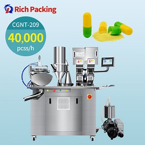 [Hot Item] Double Sowing Loader 40, 000 PCS/H Small Automatic Gelatin Capsule Filling Machine