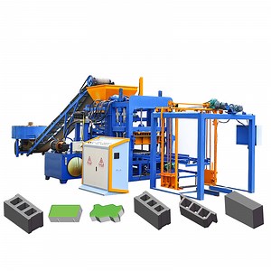[Hot Item] Qt4-18 Automatic Cement Brick Concrete Block Machine in Jamaica for Sale