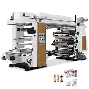 [Hot Item] 6 Color Plastic Food Package Bag Flexographic Flexo Printing Machine Printer