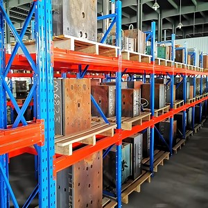 [Hot Item] Custom High Quality Heavy Duty Mold Storage Rack Metal Mould Rack