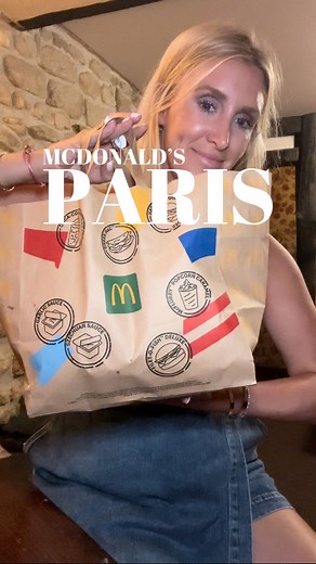 134K views · 670 reactions | MCDONALD’S {PARIS, FRANCE} **watch the full 10 minute video on our YouTube channel** — Ok… the goat cheese chicken wrap!! Who else wants this to come to the states?? #parisolympics #mcdonalds #parisfood #parisfood | Blondes Who Eat | Facebook