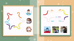 6 Pcs Nose Clip Mask Nose Bridge Strip Seal Mask Inner Strip Silicone Accessories