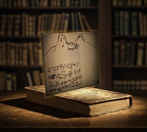 Mysterious Ancient Map – Hand-drawn Digital Poster Filled With Cryptic Symbols - Etsy Canada