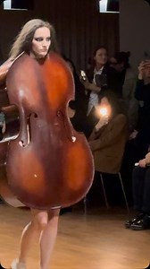 @hoda_kova with the band 👯‍♀️ #fashion #art #performanceart #music #pfw | Kristen Bateman