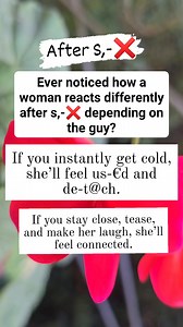 13K views · 37 reactions | After S,-❌.... #intimacy #IntimacyTips #relationship #pleasure #lovetips #datingtips #DatingAdvice #factsyoudidntknow #psychologyfacts #facts #attraction #women #men #HeartfeltMessage #girls #relationships #relationships #compassion #rekationship #kindness #betrayal #helpingothers #toxicrelationships #empathy #usa #canada #uk | Lover's GUIDE | Facebook