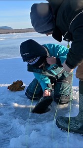 Landing my biggest fish! #maine #northernmaine #cusk #fishing #icefishing #contentcreator #biggestfish #personalbest | A Girl From Maine