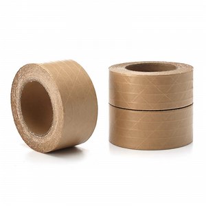 [Hot Item] Water Activated Reinforced Kraft Paper Gummed Tape for Heavy Duty Secure Packing Shipping