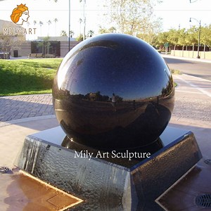 [Hot Item] Outdoor Garden Marble Rolling Ball Fountain for Sale