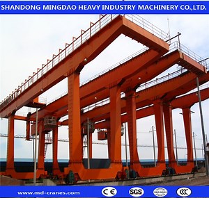 [Hot Item] Type U a Mg Subway Construction Use Double-Beam Gantry Crane with Trolley
