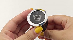 Ignition Start Stop Button Switch Compatible with F-ord Edge/ F150 / F250 / F350 / Expedition/Fusion,Automatic Start-Stop Switch Replace #DG9T-14C376-ADW,DG9T14C376ADW