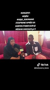 3.1K views · 83 reactions | Adja Soumano s'exprime après son live d'hier soir | Tiktok Tiktok Tiktok | Facebook