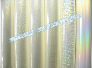 [Hot Item] Transparent Holographic Hot Stamping Foil
