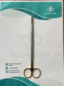 TC Metzenbaum Dissecting Scissors | 20 Cm Curved, Gold Plated - Etsy UK