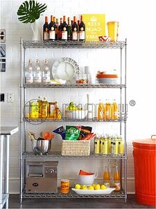 [Hot Item] Commercial Restaurant Chrome Metal Kitchen Wire Shelving