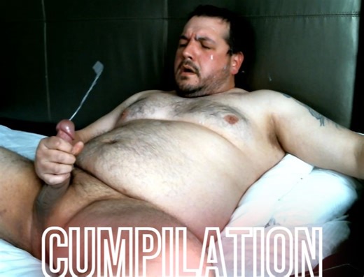 6 Big Bear Cumshots - Cumpilation