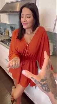 girl surprised by cock funny video