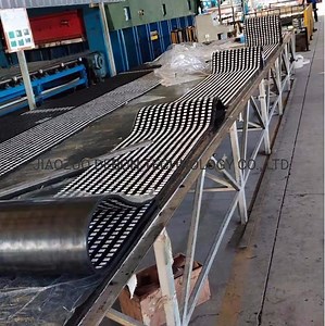 [Hot Item] China Conveyor Pulley Lagging Material Rubber Ceramic Lagging