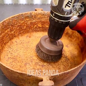 Esta olla de hierro vieja y oxidada quedó como nueva luego de restaurarla 🤩 | Ideas Panda