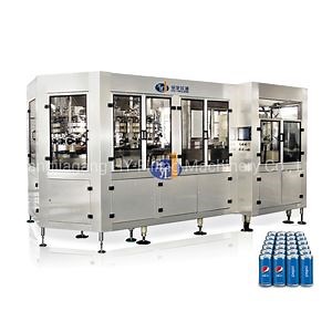 [Hot Item] High Efficient Full-Auto Soft Drink Beer Aluminium Cans Filling Machine