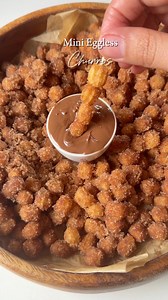 645K views · 4.1K reactions | Mini Eggless Churros | The Coffee Series | Facebook