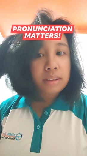 Pronunciation Matters! 🤣🤣🤣 #TeacherMaureen #englishperotagalog #istoryatupotupo | Teacher Maureen