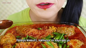 Hari ngebakso soun kuah pedas, Full video on yt chanel Dew ASMR | Dew asmr