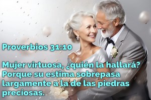 Proverbios 31:10 “Mujer virtuosa, ¿quién la hallará? Porque su valor sobrepasa grandemente al de las piedras preciosas.” Solo unos pocos hombres son favorecidos por Dios para hallar una mujer virtuosa, porque este tipo de mujer es muy escaso. Es aún más escaso hoy, gracias a la maldición de la mujer moderna. Estas palabras de una madre a su hijo el rey (Pr 31:1), son inspiradas y aprobadas por el tiempo . Los sabios buscarán una mujer así. Las mujeres sabias cambiarán para coincidir con la descr