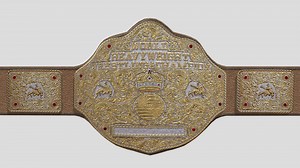 NWA - BIG GOLD BELT BY AGW BELTS - Download Free 3D model by RadioactiveAG