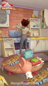 THIS GAME GIVES FUN AND WONDERFUL EMOTIONS 🤩😍🤗💜💖💚 | Merge Hotel Empire
