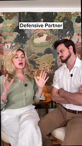 25K views · 4.5K reactions | A defensive partner is a partner stuck...