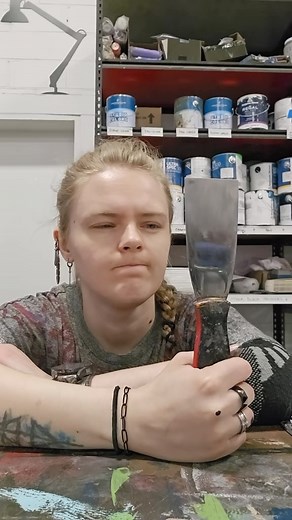 When you get a job as a scenic artist and realize 85% of the job is prepping scenery #scenicart #fabrication #diy #theatre #backstage #goscenicartists #painting #behindthescenes | Guild of Scenic Artists