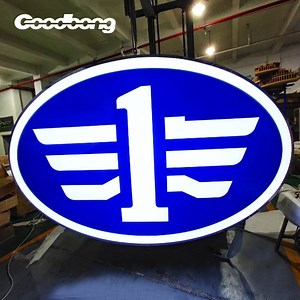 [Hot Item] Goodbong Custom Vacuum Forming Car Sign Automotive Dealership Logos with The Names