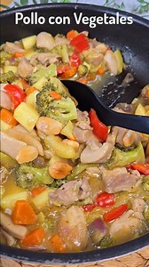 Delicioso Pollo con Vegetales rápido y novedoso. Una receta fácil y para introducir en la dieta mas verduras y hortalizas de una forma que ni te imaginas. Te gustarán mas que la carne, ya veras. INGREDIENTES: (Para 4 personas) 600 gr de pollo, puse contramuslos de pollo deshuesados 2 zanahorias 1 manzana 1 calabacín o zucchini 1 pimiento rojo 1 cebolla morada Brócoli 30 ml de salsa de soja 30 ml de vinagre blanco Pizca de pimienta molida 1 cuchara sopera de miel 10 gr de maicena o harina de trig
