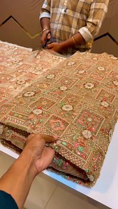 Net handwork cutdana and sequins work fabric for making your luxury gowns,Lehenga,saree,blouse for making outfits for this wedding season 💕🥺🥵🌸✨ Whatsapp on 918130536765 for prices and orders | Foreversilks