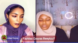65K views · 1.9K reactions | Faayidaa Qayyaa beeytuu? #Ethiopian #Oromo | United Oromia | Facebook