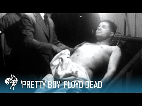 'Pretty Boy' Dead / 'Baby Face' Next: American Gangsters | British Pathé