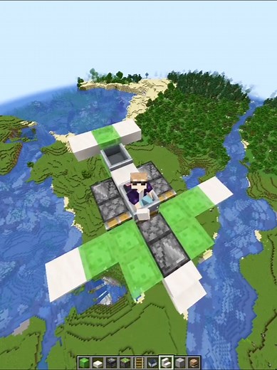 Mastering Minecraft: Building a Functional Plane
